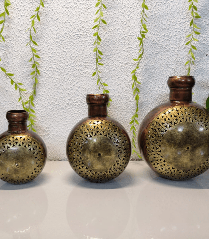 Jali Kudiya Tealight Holder Set